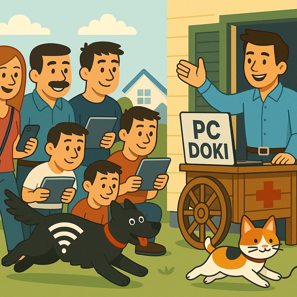 PC-DOKI népmese illusztráció